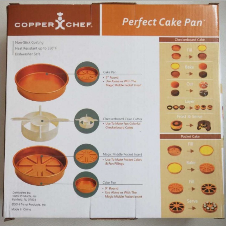 Copper Chef Non-stick Perfect Cake Pan