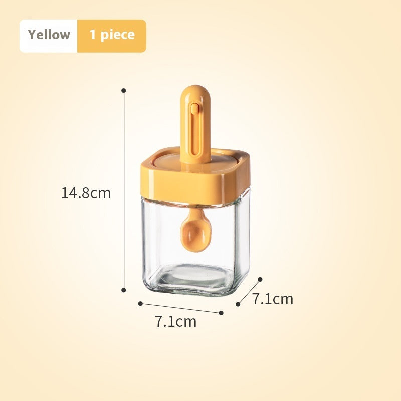 Household Kitchen Simple Retractable Seasoning Containers