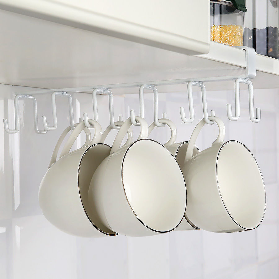 Mug Cup Hanger Kitchen Organizer Hanging Rack Holder