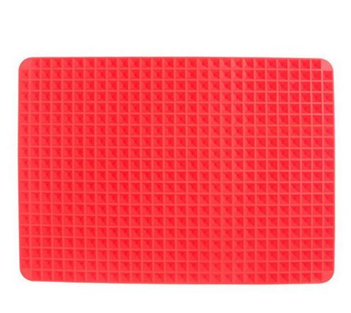 Non-Stick Silicone Pyramid Cooking Mat Baking Mat with Grid