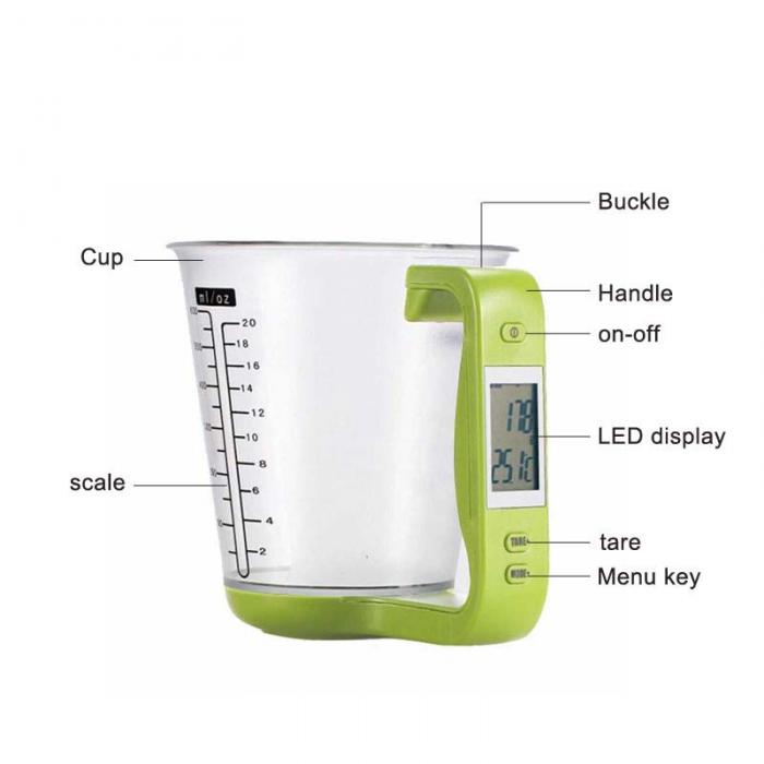 Electronic Measuring Cup Kitchen Scale
