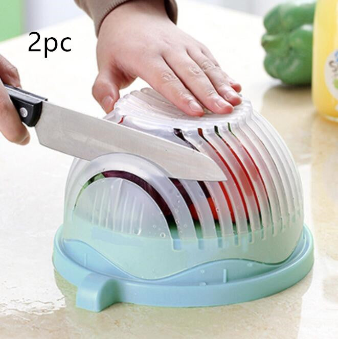 Salad Cutter Fruit and Vegetable Cutter Guide