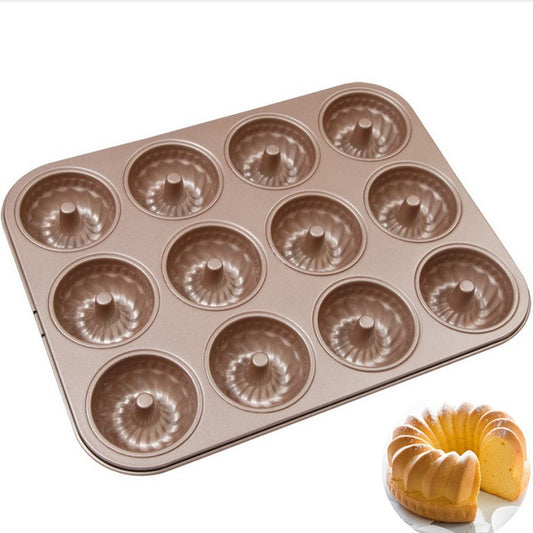 Non‑Stick Donut Baking Mold · 12/24 Cup