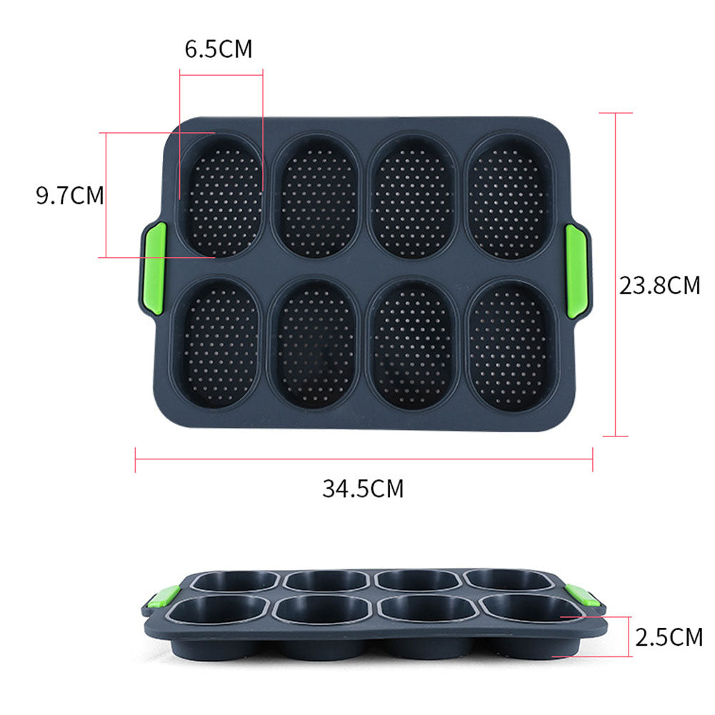 Food-Grade Silicone Mold (8‑Cavity) For baking