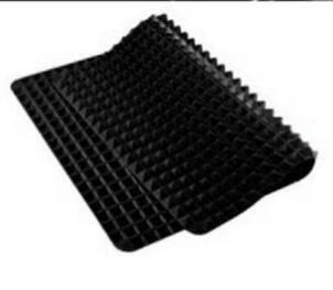 Non-Stick Silicone Pyramid Cooking Mat Baking Mat with Grid