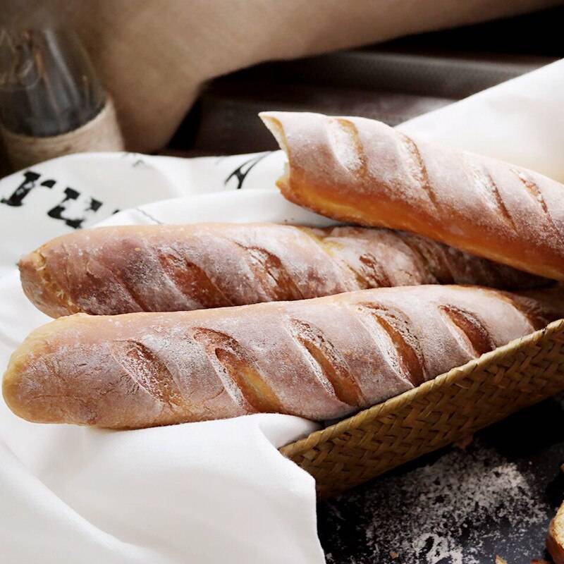 French Bread Baking Rack · Non‑Stick Carbon Steel