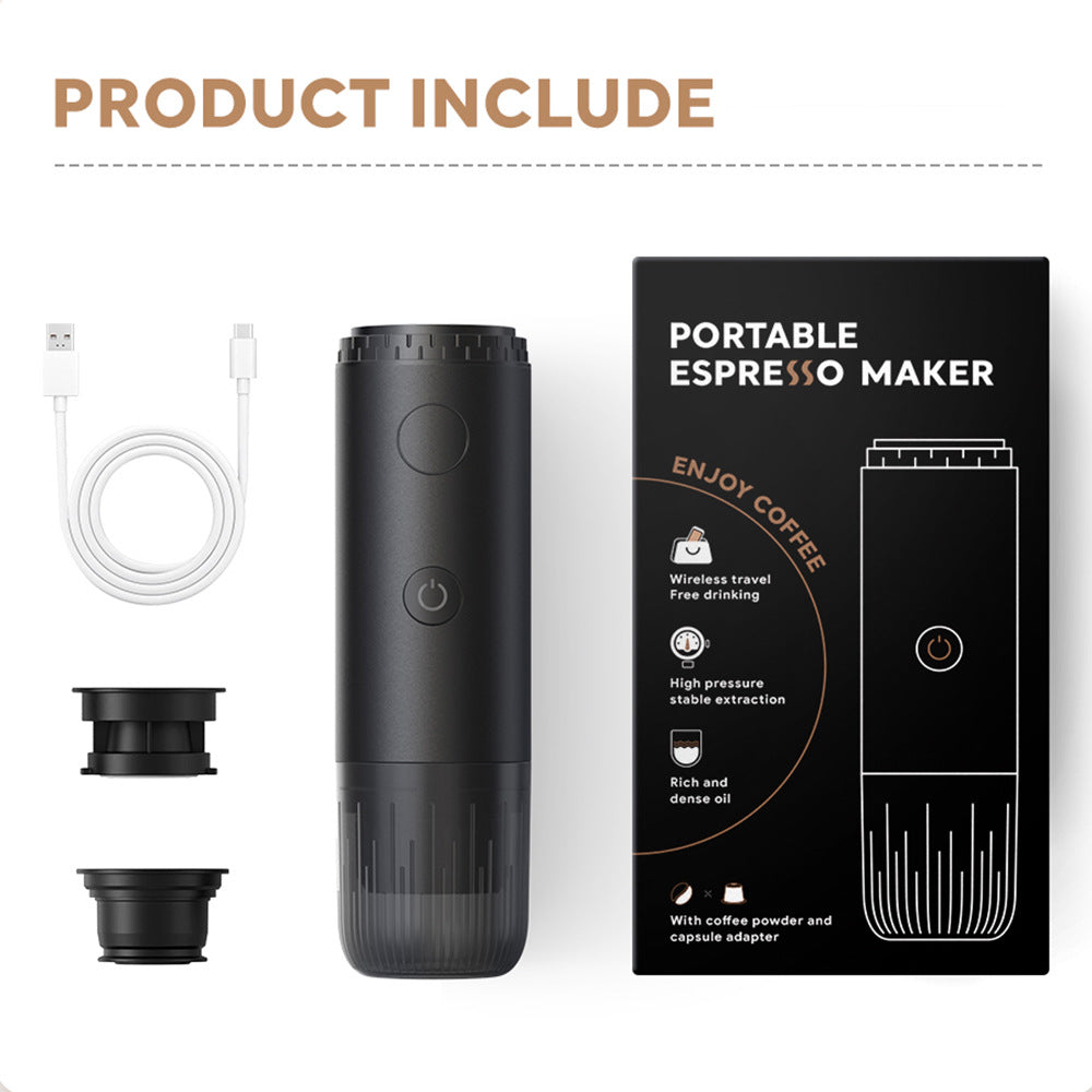 Wireless Portable Coffee Maker Fully Automatic Espresso Capsule Machine