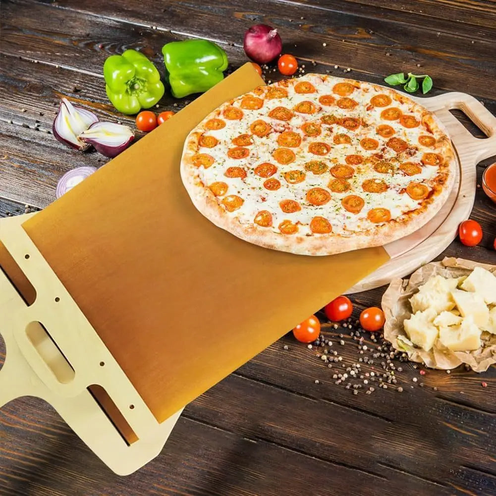 Sliding Pizza Shovel Non-Stick Transfer Board Kitchen Baking Tool