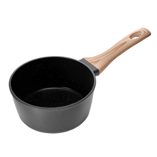 1.5 QT Saucepan, Nonstick Saucepan, with Tempered Glass Lid