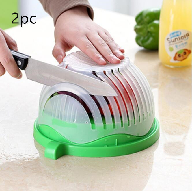 Salad Cutter Fruit and Vegetable Cutter Guide