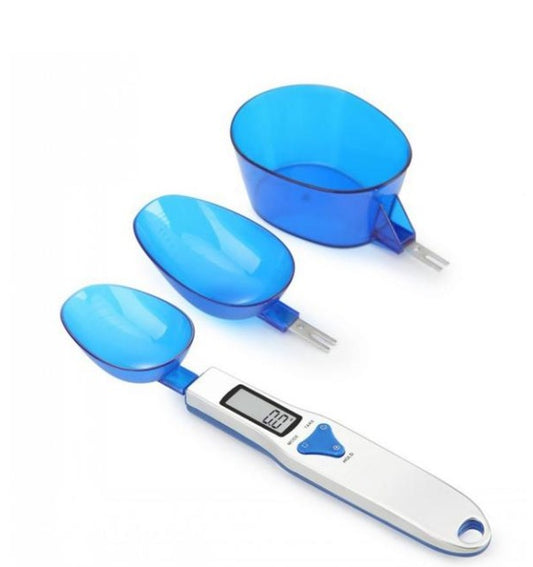 Digital Precision Spoon Scale · 0.1g Accuracy · 3 Detachable Measuring Heads