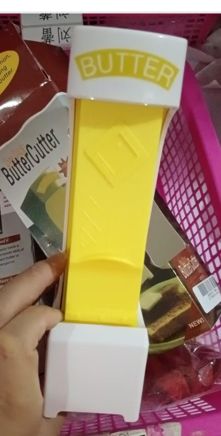 Butter Stick Cutter Cheese Slicer One-Button Dispenser